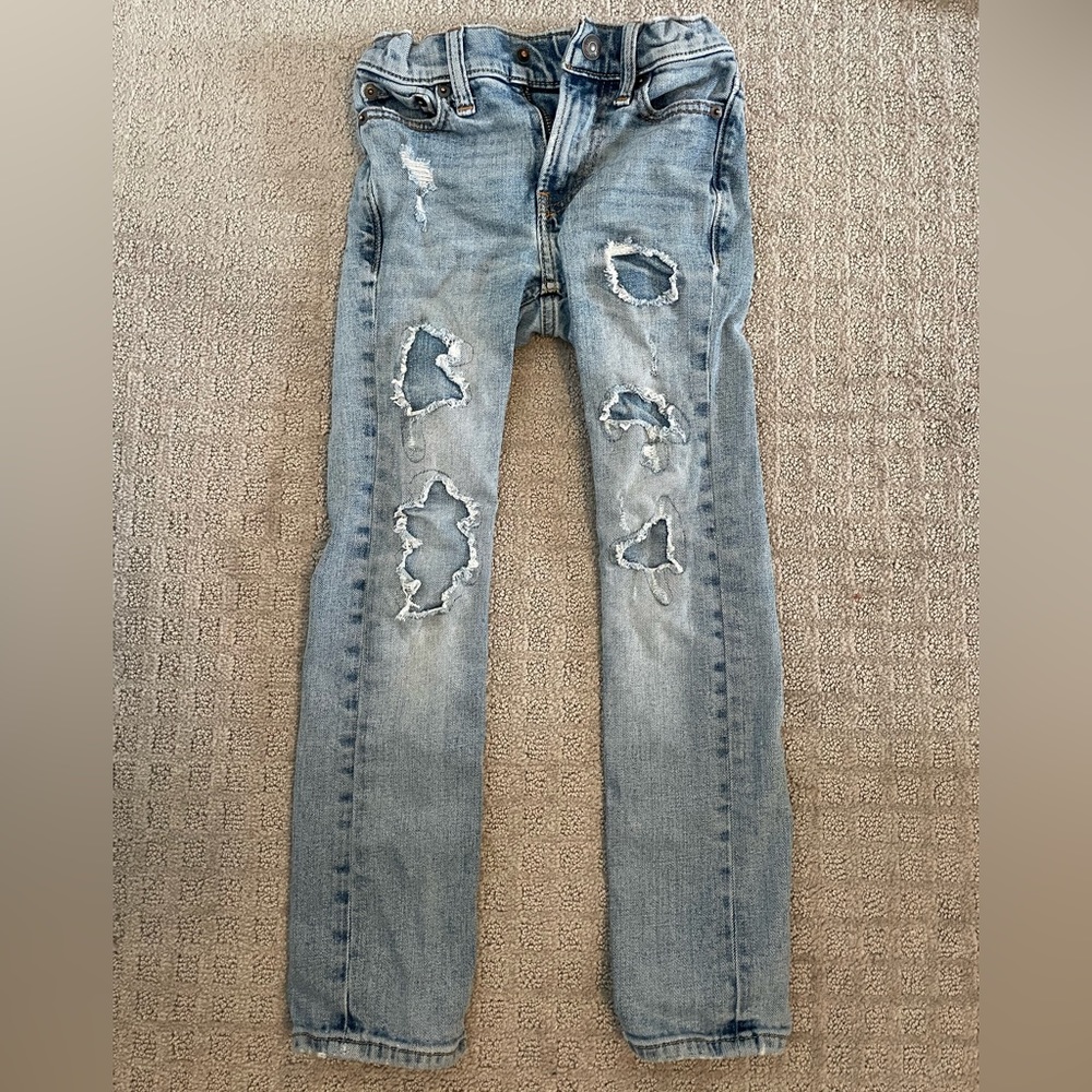 Boys Abercrombie kids skinny jeans